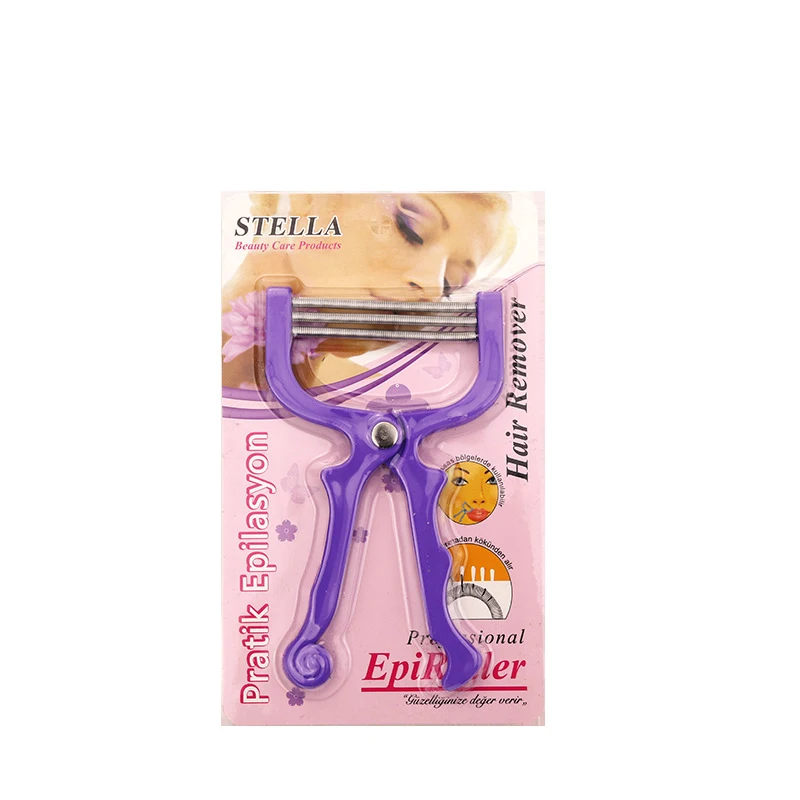 Facial hair clipper hair removal epilator simple and practical female facial hair removal shaving makeup thread tool