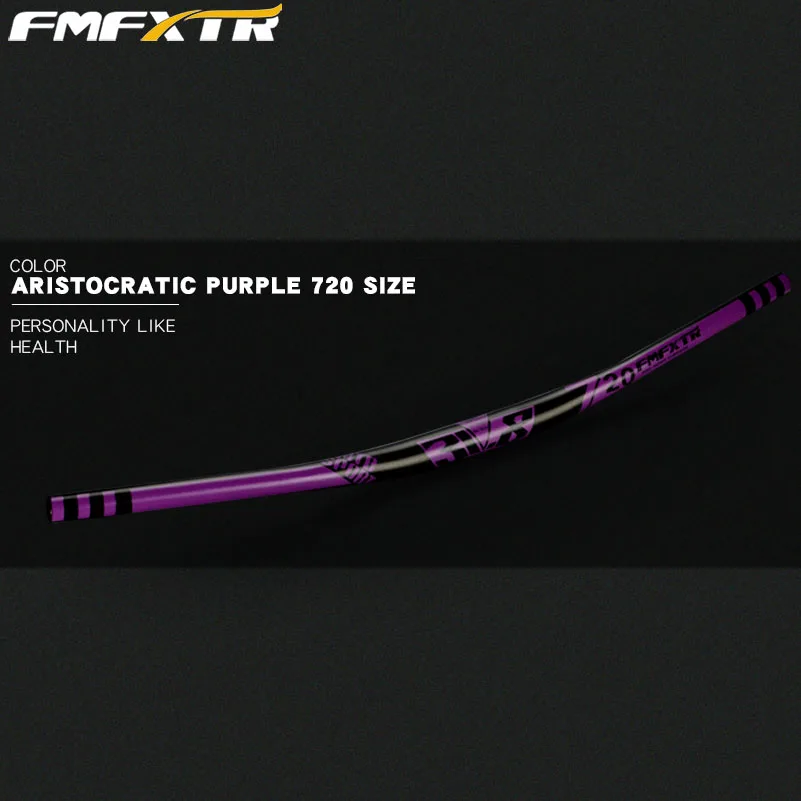720 purple FMFXTR алюминиевый сплав MTB велосипедный Руль Горный велосипед ручка бар велосипедный плоский руль 780 мм анодированный руль - Цвет: 720 purple