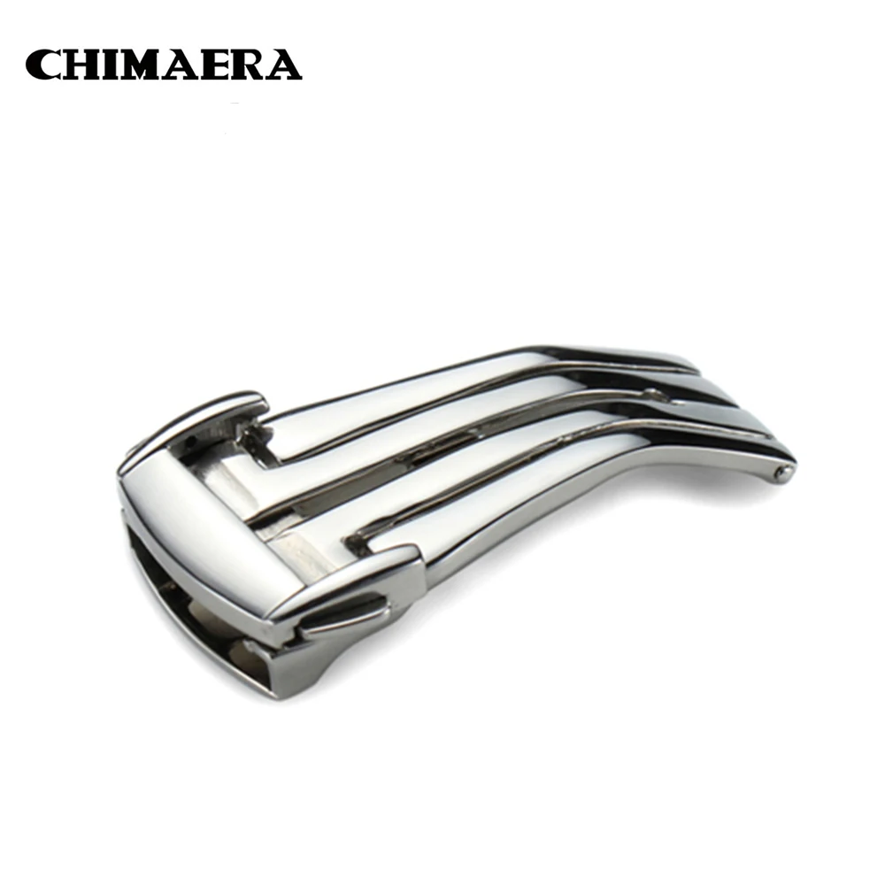 

316L Stainless Steel Polished Deployment Clasp buckle 16mm 18mm 20mm For OMEGA watches Free shipping Watch Clasp