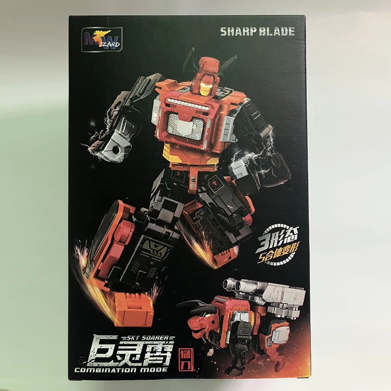 Wei jiang трансформация большого размера Divebomb Predaking Feral Rex фигурка игрушка зубчатый