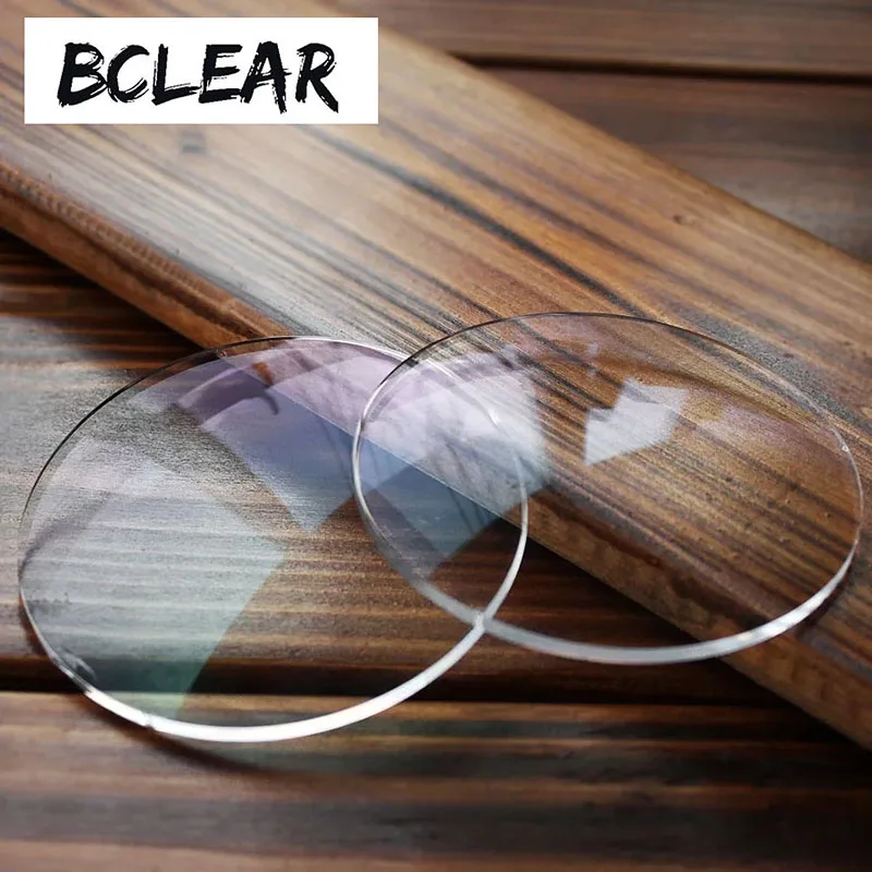 BCLEAR 1,76 асферические линзы с высоким индексом супер тонкие оптические линзы по рецепту очки для близорукости HMC EMI анти-УФ одиночное видение
