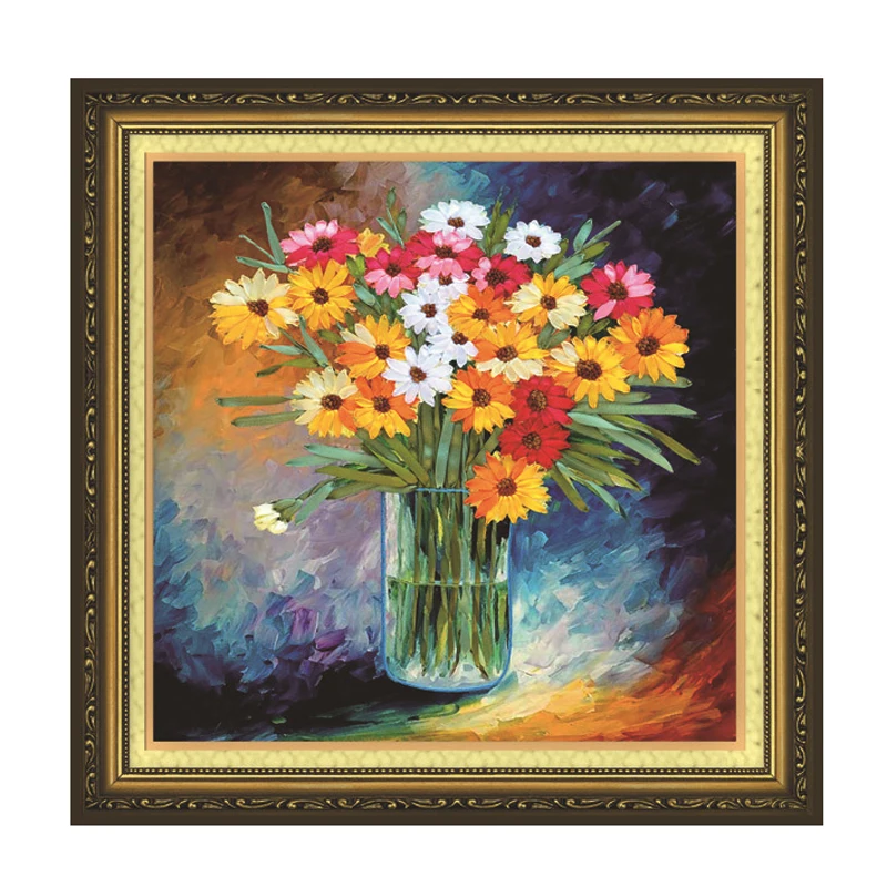 1 шт. модное Шелковое Розовое нарядное платье Набор для вышивки лентами