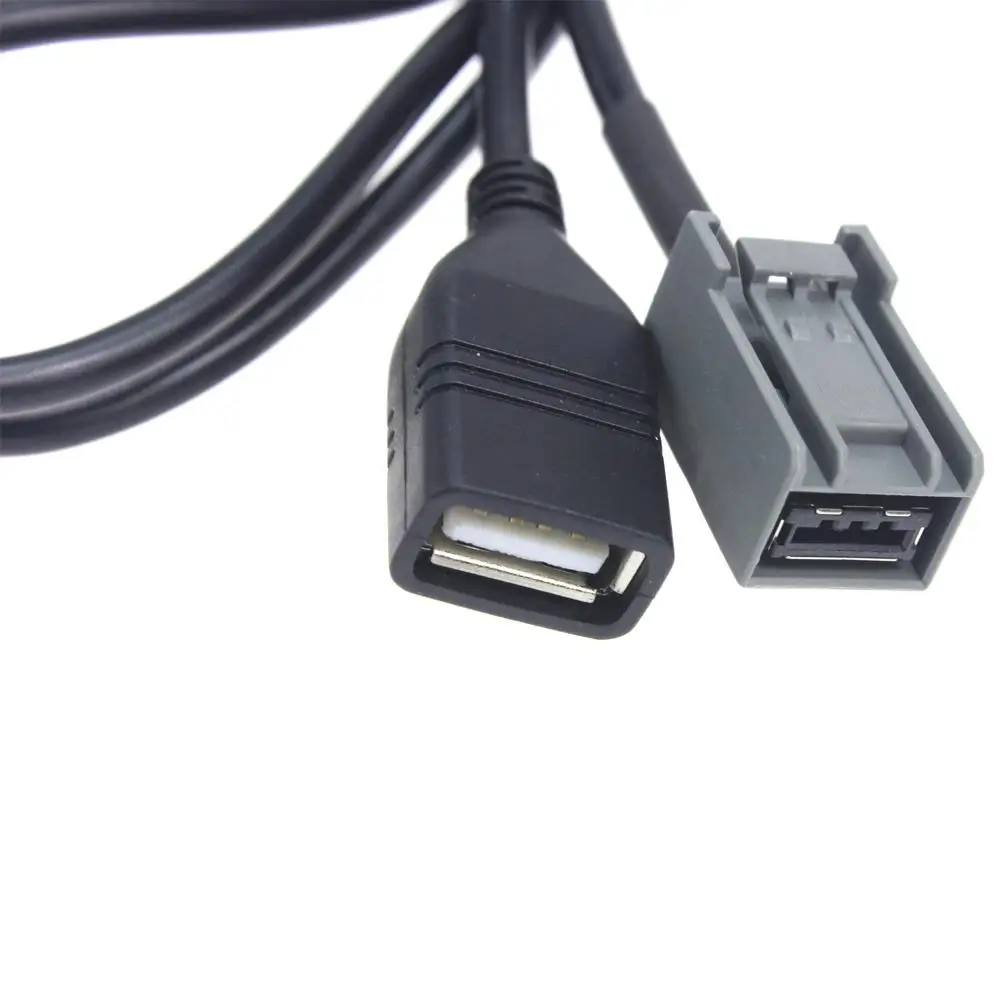 F10037 10 шт. 90 см марка автомобиля USB кабель адаптер AUX шнур MP3 CD зарядный кабель|cable