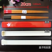 japanese cherry blossom and wind lovers chopsticks environmental protection chopsticks chopsticks box portable tableware set