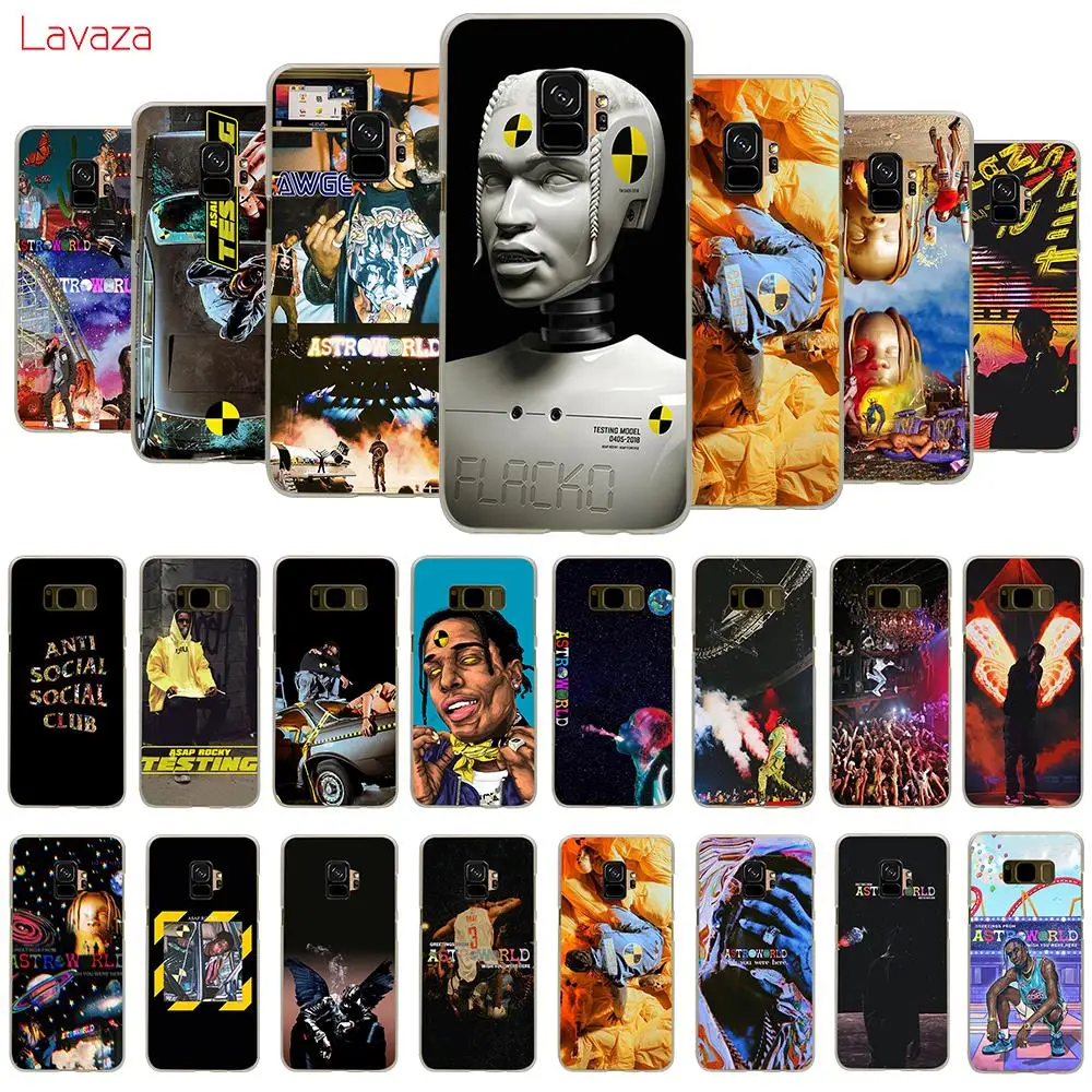 Твердый чехол для телефона Lavaza Travis Scott A $ AP Rocky Samsung Galaxy A10 A30 A40 A50 A70 M10 M20