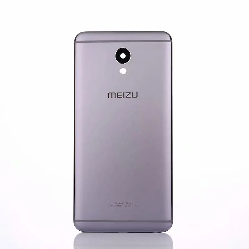 Серый M5Note Корпус для Meizu M5 Примечание металлический Батарея задная сторона, чехол для мобильного телефона, Запчасти для авто чехол - Цвет: Серый