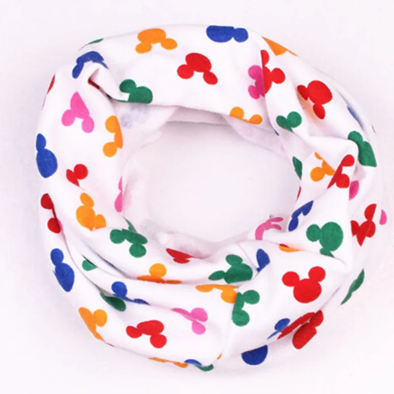 Зима 2020 теплый тонкий Детский шарф с рисунком медведь звезда сетка кролик