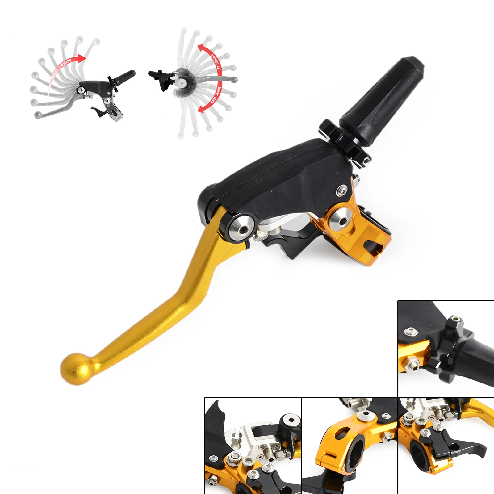Кованые складывающаяся муфта рычажный узел окуня для Suzuki RM65 85 100 125 250 RMZ250 RMZ450 RMX450Z