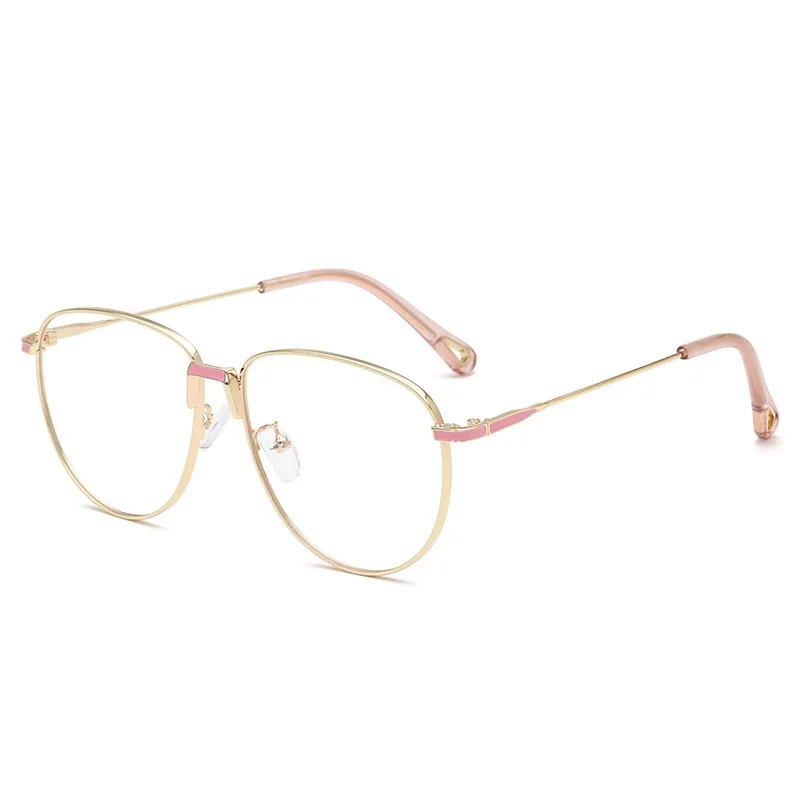Оптические оправы винтажные металлические Модные женские очки для чтения с