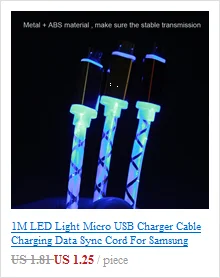 1 м светодиодный светильник Кабель зарядного устройства микро-usb зарядный кабель синхронизации данных для samsung Hauwei Xiaomi Android Phone Tablet usb зарядный кабель