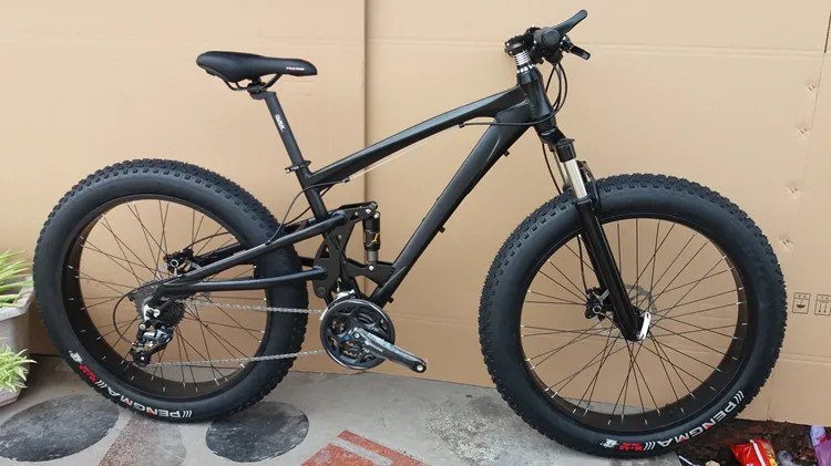 21-24-27-30speed Снег велосипед полный shockingproof frame Fat Tire Bike Алюминий сплава рама мягкий
