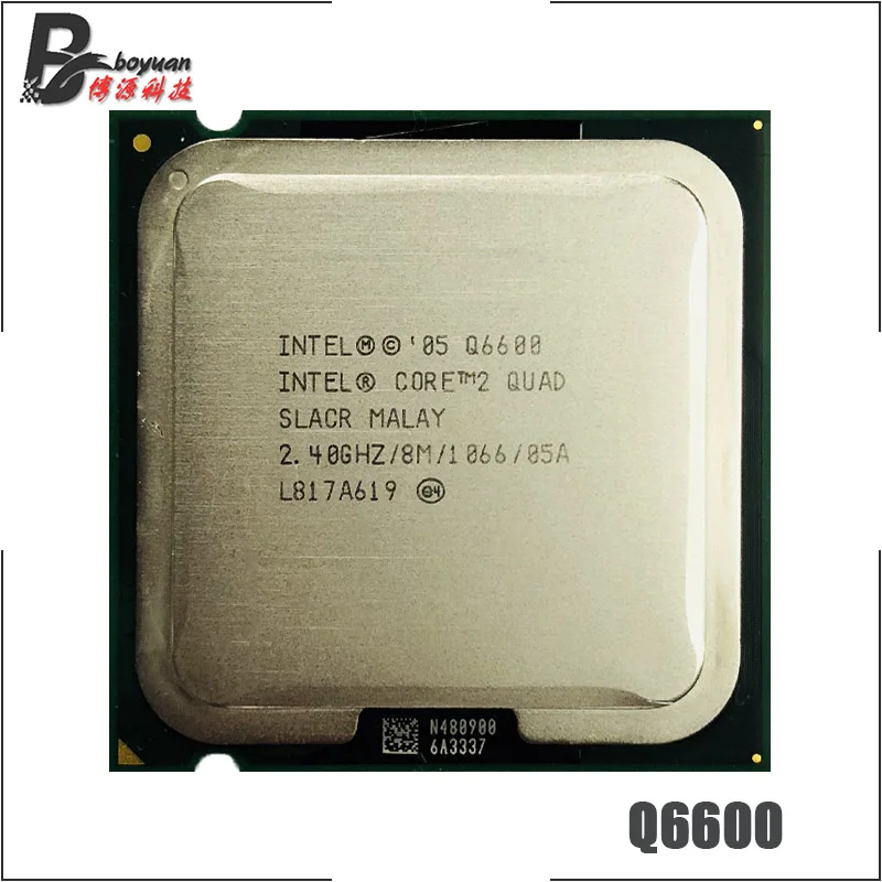Intel Core 2 Quad Q6600 2,4 ГГц четырехъядерный процессор 8M 95W 1066 LGA 775