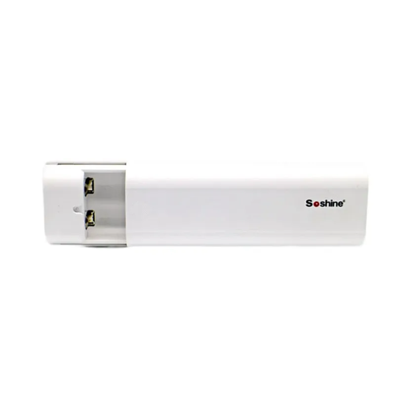 Оригинал Soshine E4 2 слота для смарт Батарея Зарядное устройство Box 18650 литий ионный USB