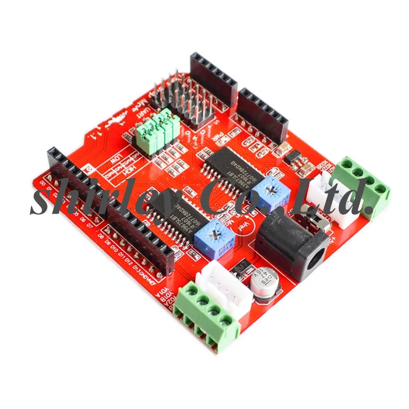 Двойной экран привода шагового двигателя для Arduino IO PWM CNC 3 В 5 с чипами A3967chips