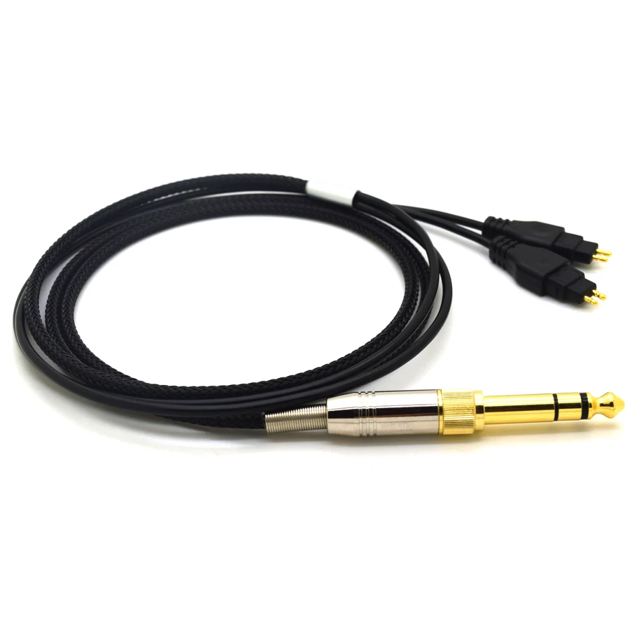 Кабель для наушников Sennheiser HD600 HD650 HD525 HD545 HD565 HD580 сменный аудиокабель с разъемом 3 5