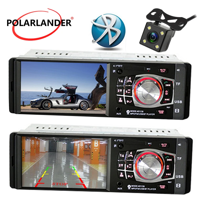 4 1 дюйма TFT экран Авторадио Авто Аудио Радио Стерео Bluetooth Din SD/USB MP4/MP5 плеер радио