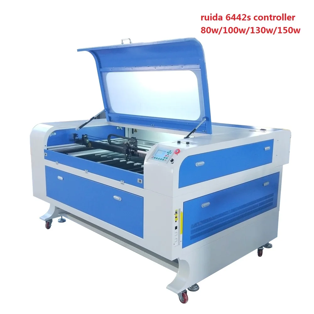 

CNC co2 laser engraver 80w 100w 130w 150w 1390 with ruida 6442s electrical up and down working area 1300*900