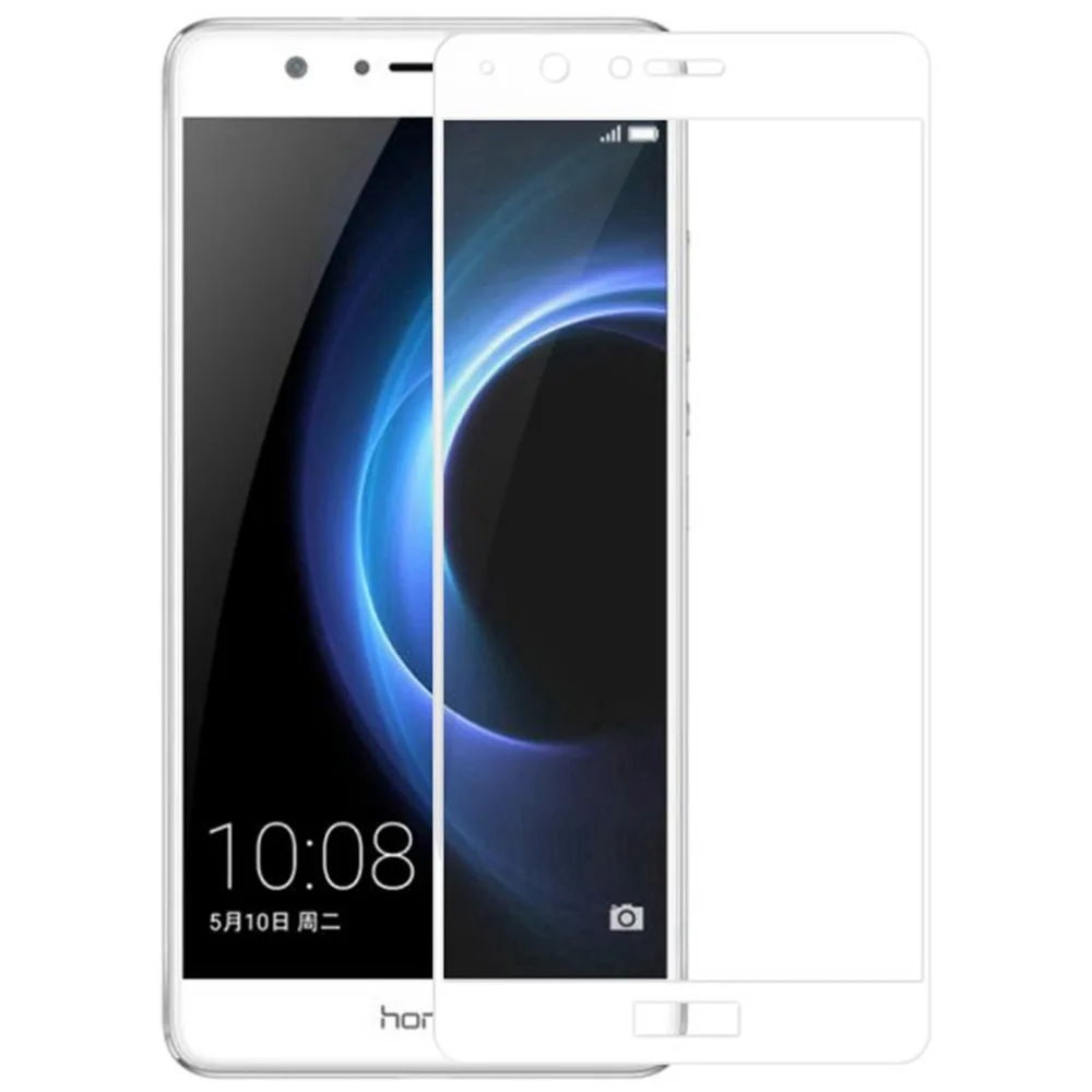 Закаленное стекло для huawei honor v8 экран протектор 3d изогнутые полное Покрытие