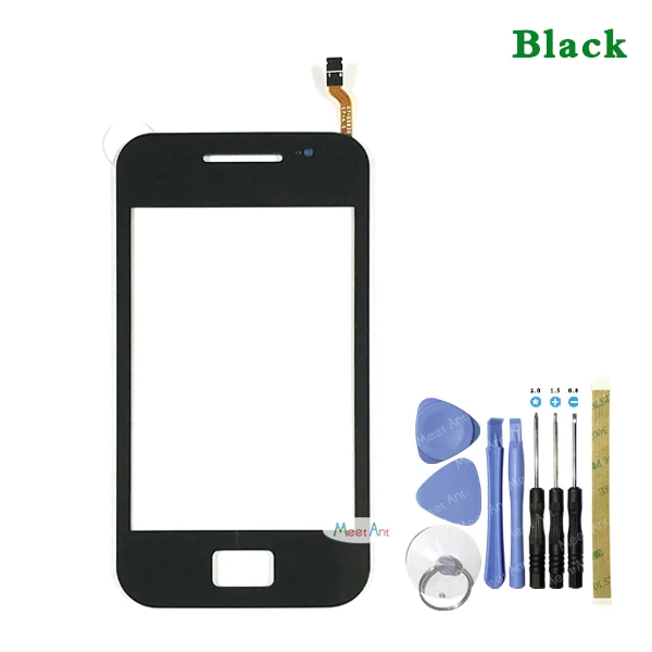 S5830i Blackand Tool Высокое качество 3," для samsung Galaxy Ace S5830 S5830i GT-S5830 сенсорный экран дигитайзер сенсор внешняя стеклянная панель объектива - Цвет: S5830i Blackand Tool