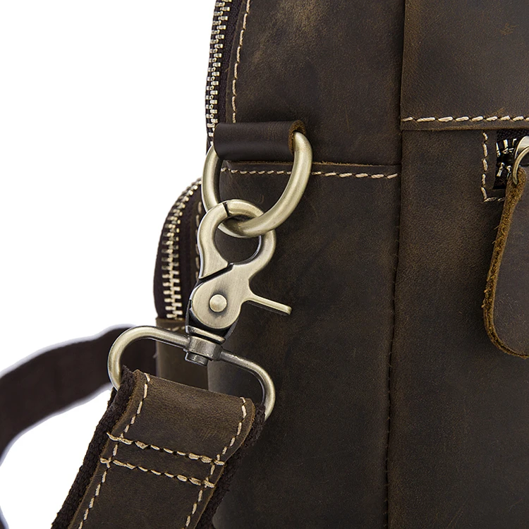 COMFORSKIN Bolsa Masculina премиум натуральная Crazy Horse кожа Гарантированная европейские и американские мужские сумки-мессенджеры горячая распродажа