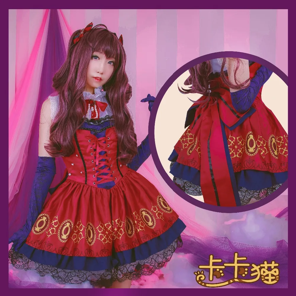 Бесплатная доставка Костюм Золушки для девочек IDOLM @ STER ичиноз косплей Шики