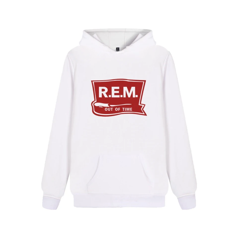 Cream Rock толстовка с капюшоном REM Music Band Модный Принт толстовки Толстовка для мужчин