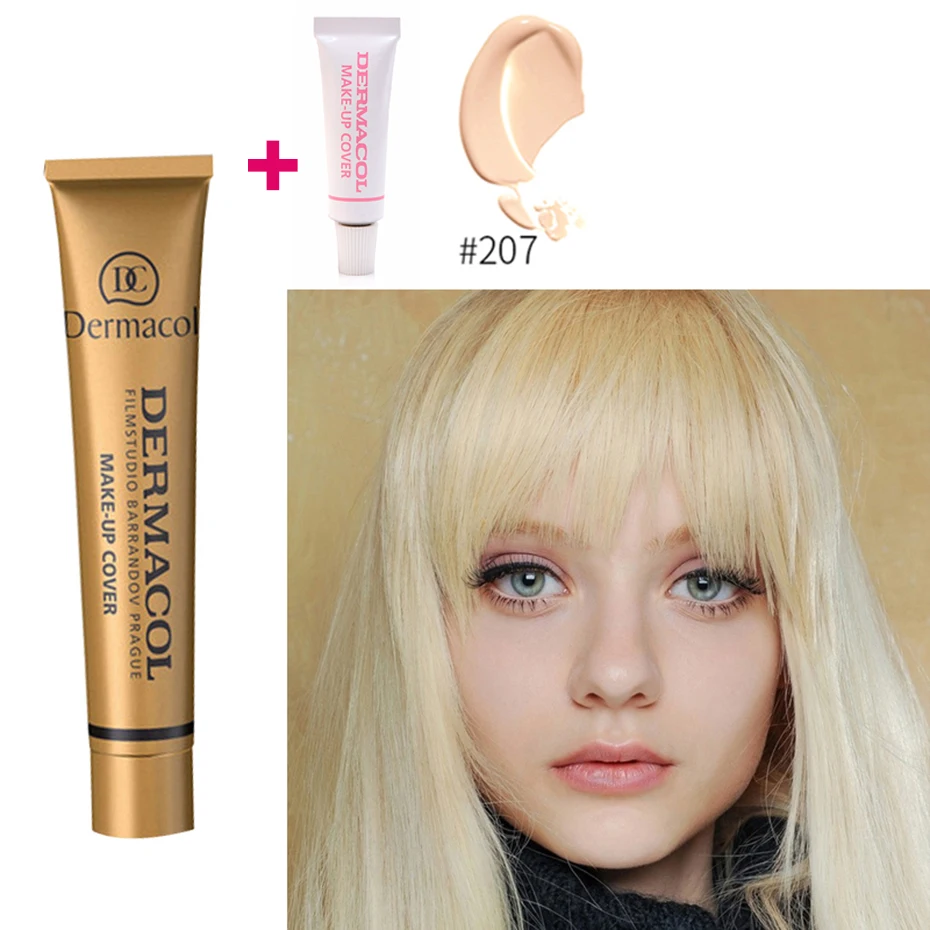 Dermacol базовый праймер корректирующий консилер 30 г+ 4 г Крем-основа для макияжа Tatoo Consealer Палитра для контурной основы макияжа