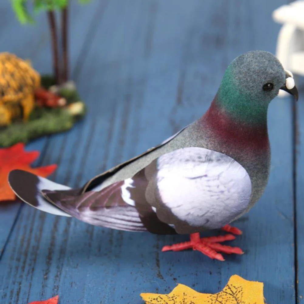 Искусственная Carft модель птицы компрессионная пена для украшения сада дома мини
