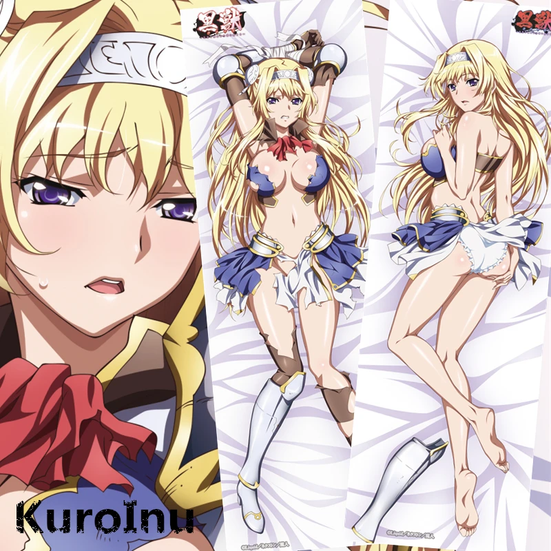 45X135 см KuroInu nugazete Sawatte Aegasete kuroinu верблюжья лапка лоли мультфильм аниме Настенная