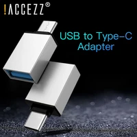 accezz otg adapter 3 0 flash usb type c to usb for one plus 5 for lg g6 xiaomi mi 6 8 samsung galaxy s8 s9 data sync converter