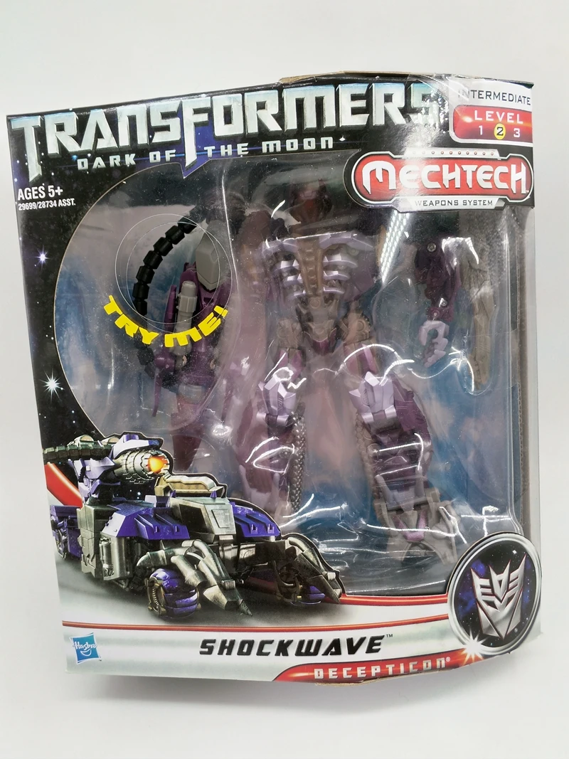 Игрушка-трансформер King Kong V Shockwave ПВХ фигурка деформации Модель Детские куклы игрушки фигурные