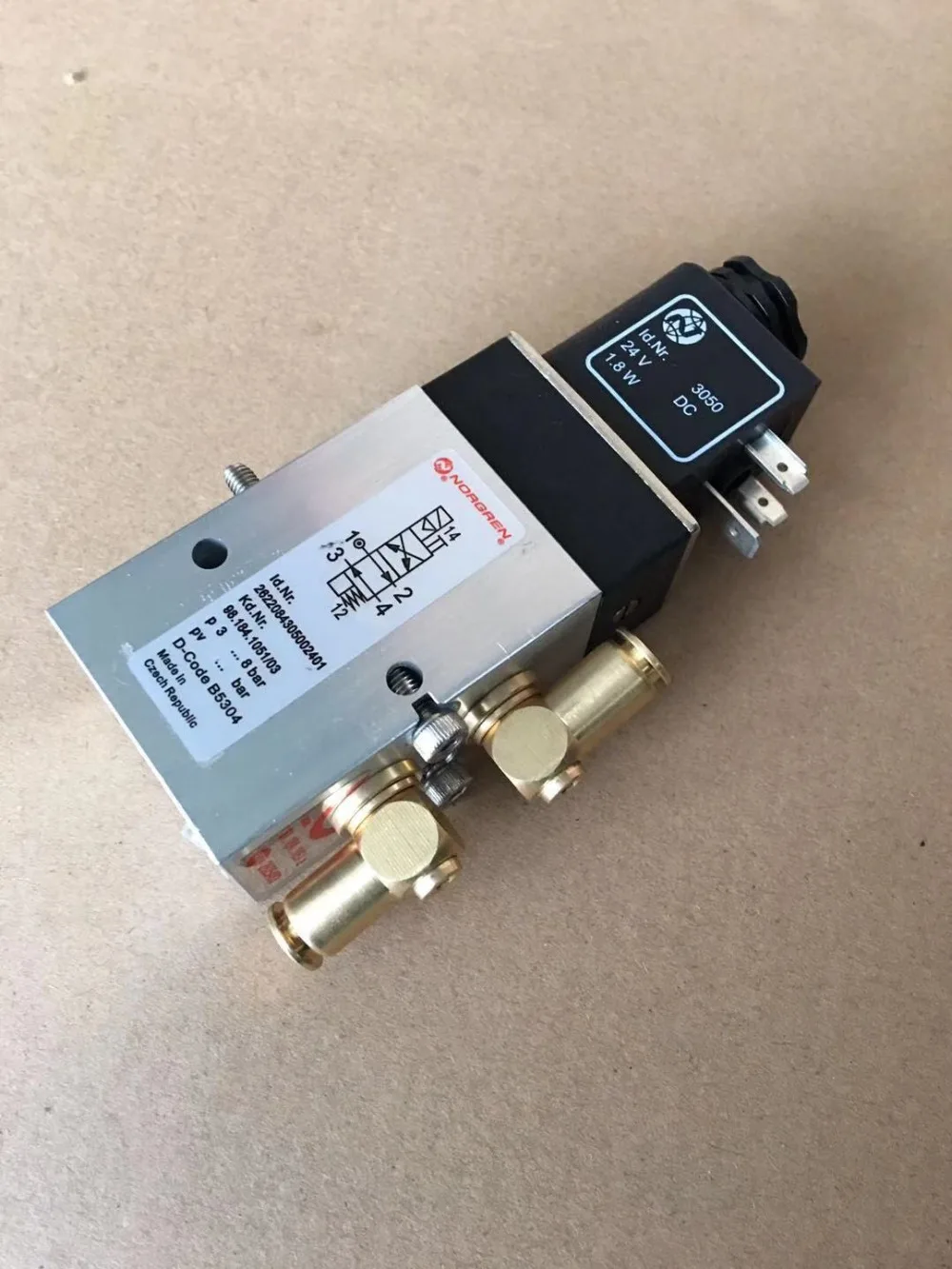 Клапан HLRION 2625484 98.184.1051 для офсетного печатного пресса Heidelberg SM/CD 102 2 шт.|1/8 valve|valve 1/21/2