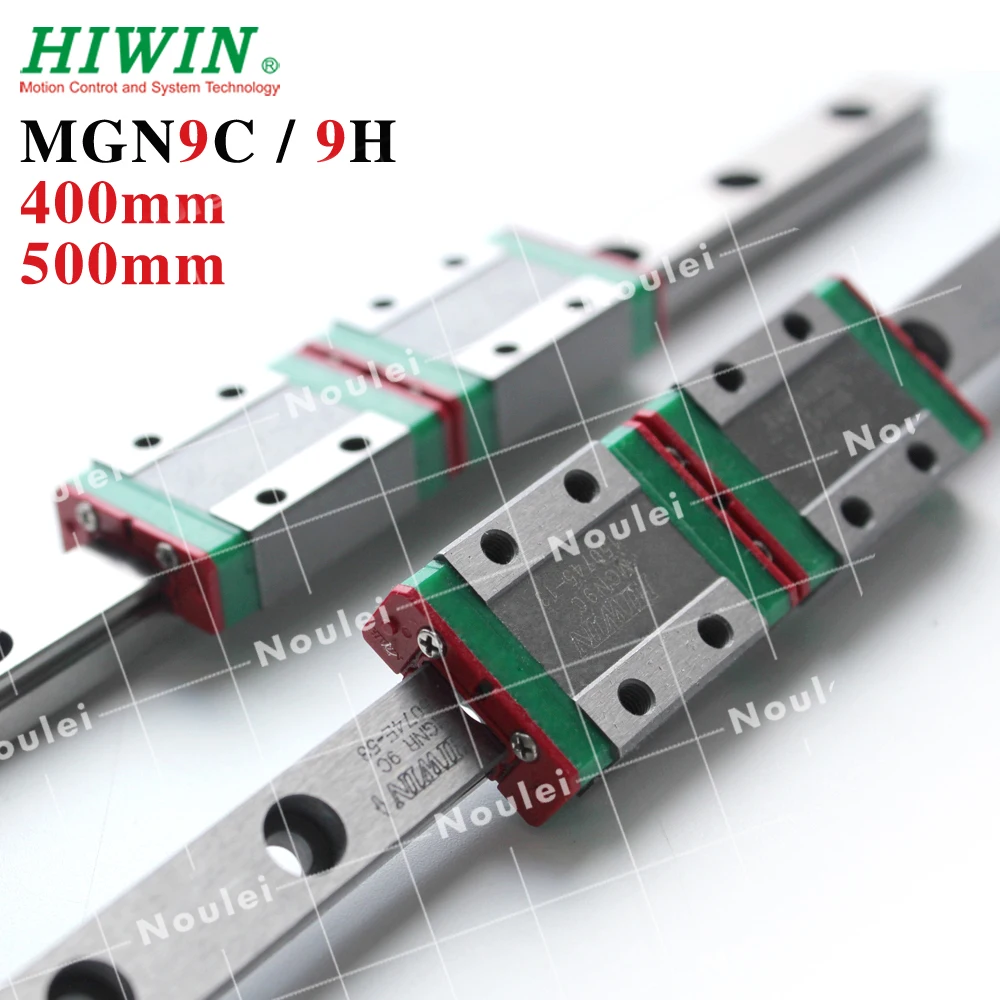 HIWIN ЧПУ направляющая набор 2 шт. нержавеющая сталь MGN9 400 мм 500 600 мини линейная + 4