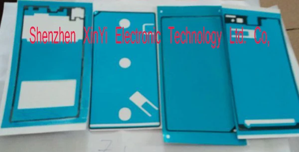 Новинка полный 4 шт./компл. клей наклейка для Sony Xperia Z1 L39H корпус средняя рамка