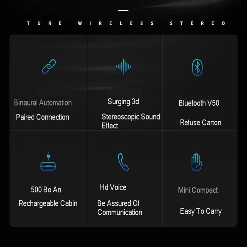 Желе расческа отпечатков пальцев Touch Bluetooth гарнитура 5,0 HD стерео беспроводные наушники спортивные наушники с Bluetooth с зарядным устройством