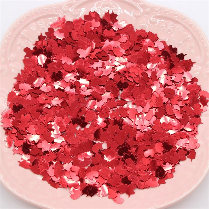 KSCRAFT многоцветный ed Единорог форма блестки ПВХ плоские для DIY изготовления карт