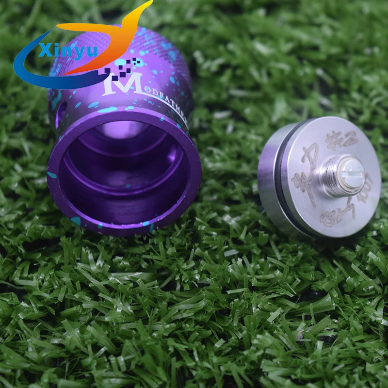 Avid Lyfe rda 24 мм бак атомайзер Comp 2 пост битва колода и ModFather крышка больше облако Vape