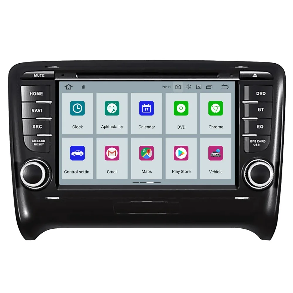 Автомобильный мультимедийный плеер 2 Din 4 + 32 ГБ Android 9 0 для AUDI TT MK2 8J 2006 2007 2008 2009 2010 2011