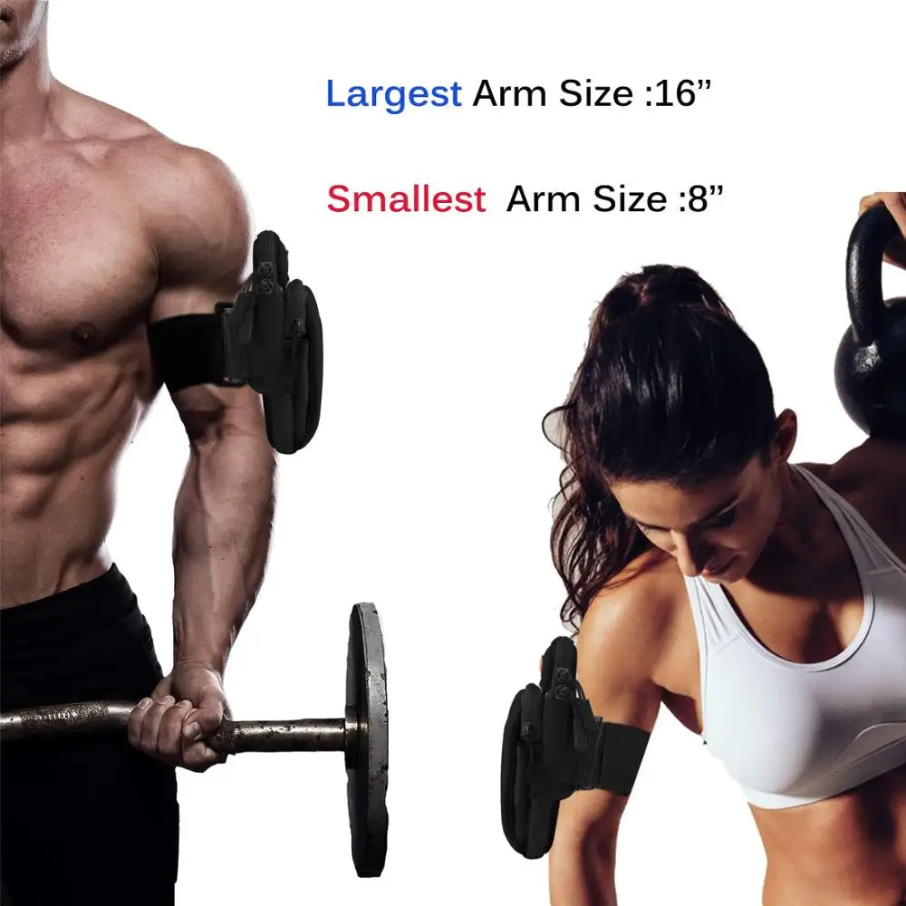 Универсальные спортивные повязки для iPhone сумка бега чехол Samsung Huawei Xiaomi телефона