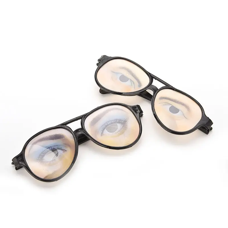 1 шт. Мужская и Женская забавная оправа для очков оправы с глазами озорка кляп