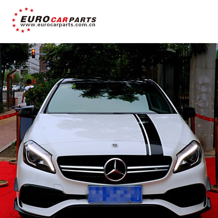 Класс W176 Графика наклейки полоски автомобиля Стикеры s тюнинг-пакет для W176 A45 стороне наклейки Стикеры с черный, красный, желтый цвета; цветная