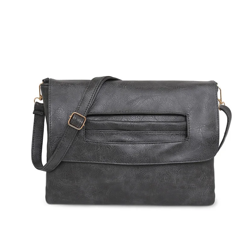 High-Quality Design Clutchbag Women Handbags Cover Solid Soft Envelope Versatile One Belt Middle Lady Popular Bag | Багаж и сумки