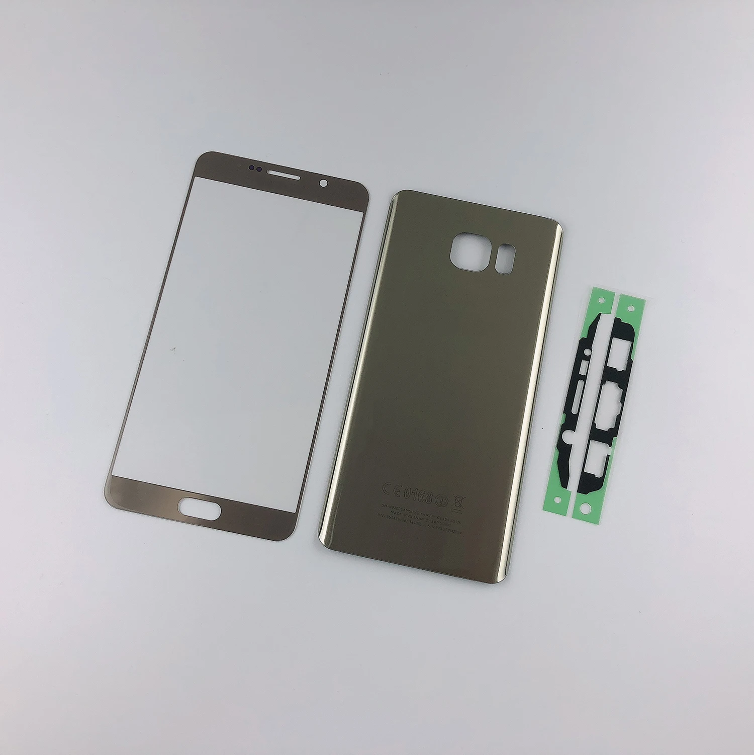 For Samsung Galaxy Note5 N920F N920 Touch Screen Glass Panel Sensor Digitizer+Housing Battery Back Cover+Adhesive | Мобильные