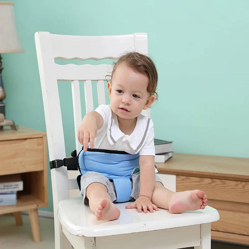 

Baby dining chair safety belt seat adjustable straps learning steps walking belt stretch wrap feeding high chair harness seat