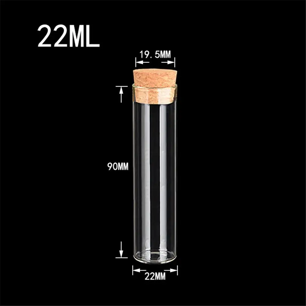 22ml 4 мл, 5 мл, 6 мл, 18 мл, 22 мл, 30 мл, мини-стеклянные бутылки,, баночки для хранения песка, жидких пищевых продуктов, подарки, Diy бутылки, 24 шт - Цвет: 22ml