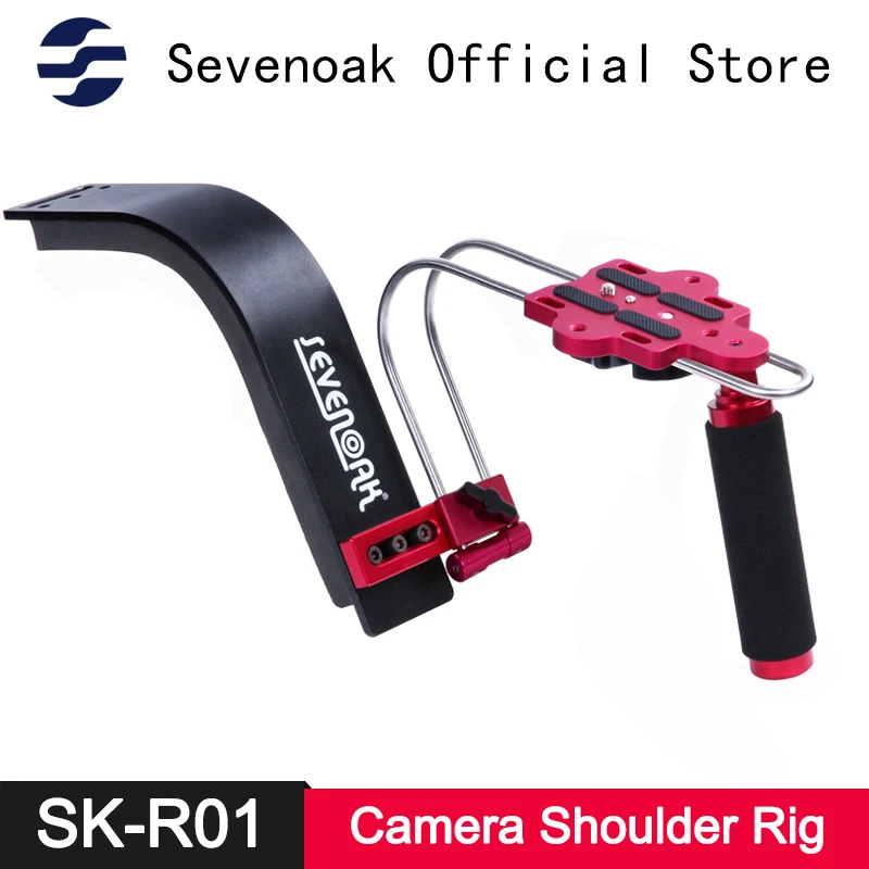 Sevenoak SK-R01 поддержка плеча камера Риг ручка для Canon Nikon sony Panasonic видеокамера DV видеокамера Максимальная нагрузка 2,5 кг