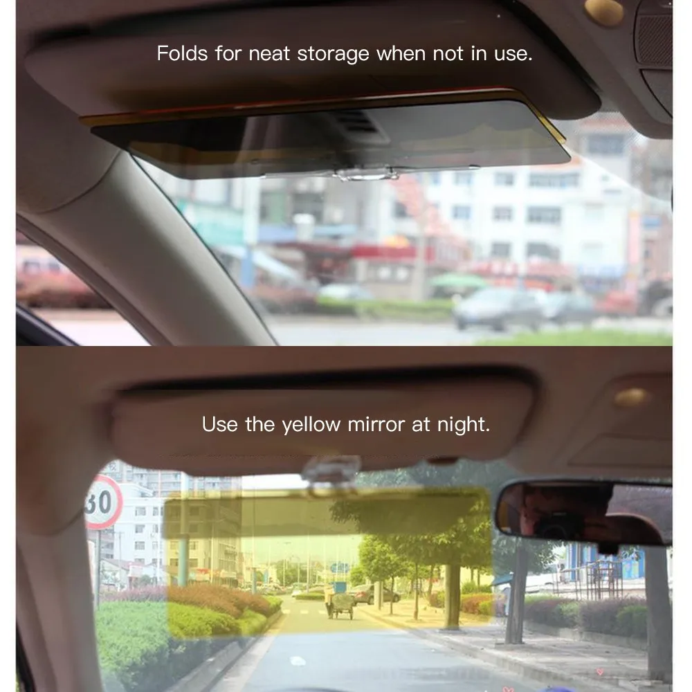 Антибликовые ослепительные очки для автомобиля дневное и ночное видение зеркало