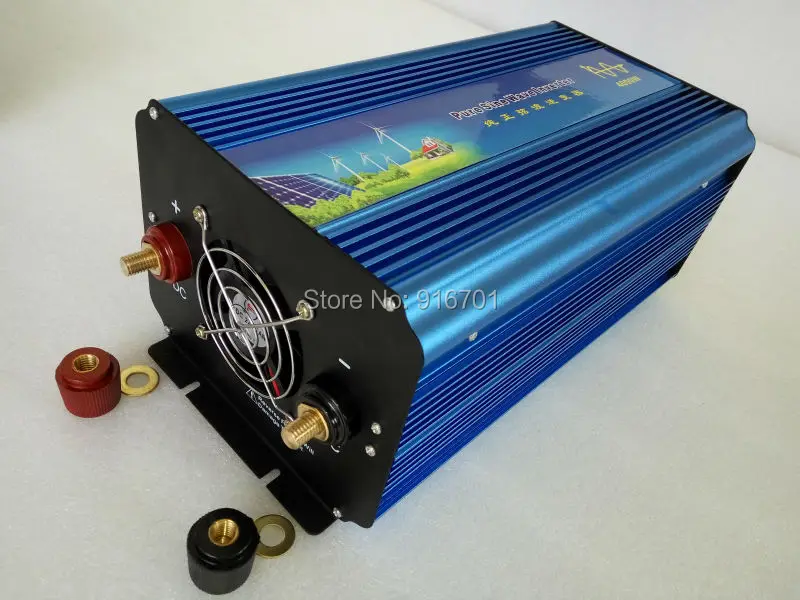 

digital display 4000W 48V dc to 220V ac off grid pure sine wave power inverter