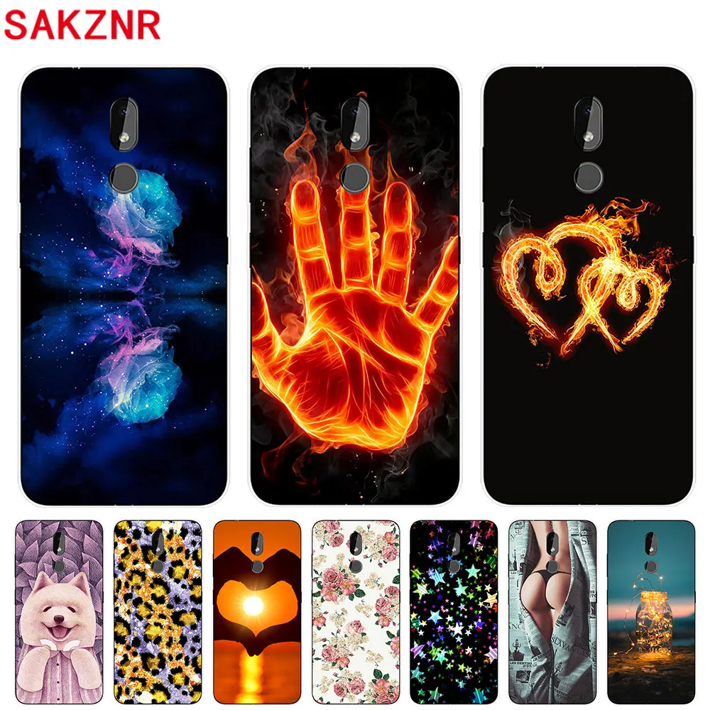 Чехол для Nokia 3 2 6 26 &quot силиконовый чехол задняя оболочка Couqe Tpu Fundas мягкий телефона