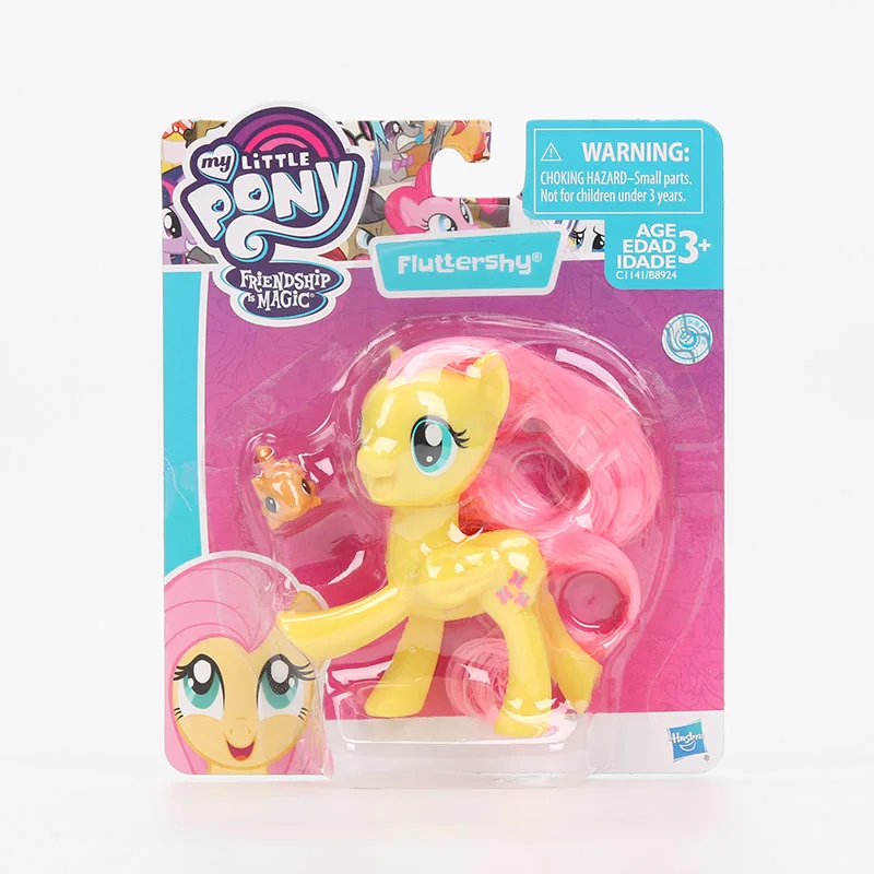 4 шт./компл. дружба-это чудо игрушки My Little Pony всех цветов радуги; платье Эпплджек маленькие пони: чирайли ПВХ экшн статуэтки коллекционные модели